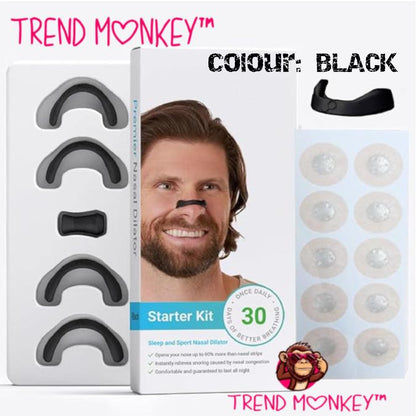 ANTI-SNORING BREATHING MAGNETIC NOSE STRIPS